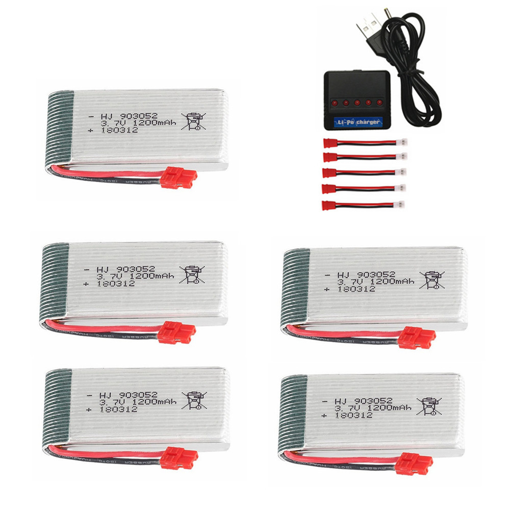 Drone Battery Charger - 3.7V 1200mAh 903052 แบตเตอรี่ lipo สําหรับ