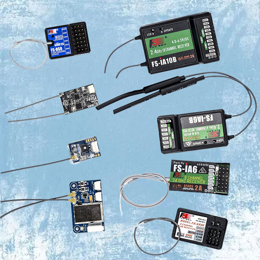 ฟลายสกาย RC รีซีฟเวอร์ FS-IA6  - Drone Battery Lipo บทวิจารณ์และราคา
