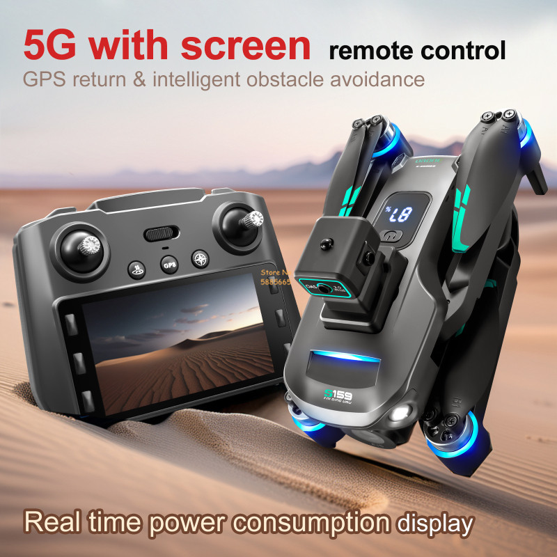 8K กล้องคู่ 5G WIFI FPV รีโมทค - Drone Battery Box บทวิจารณ์และราคา