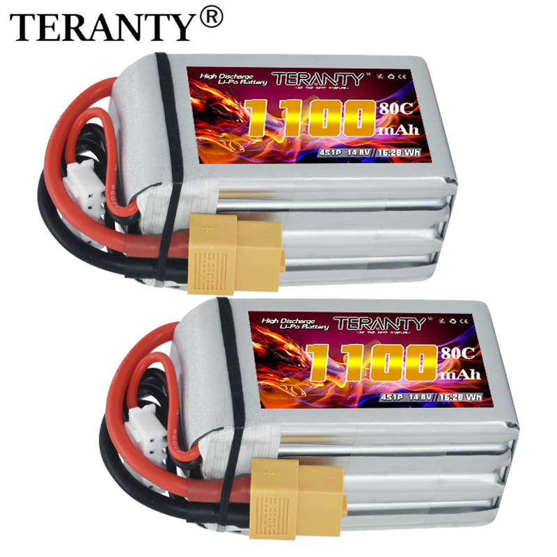 TERANTY 4S 1100mAh 80C/160C แบ - Drone Battery Plate บทวิจารณ์และราคา