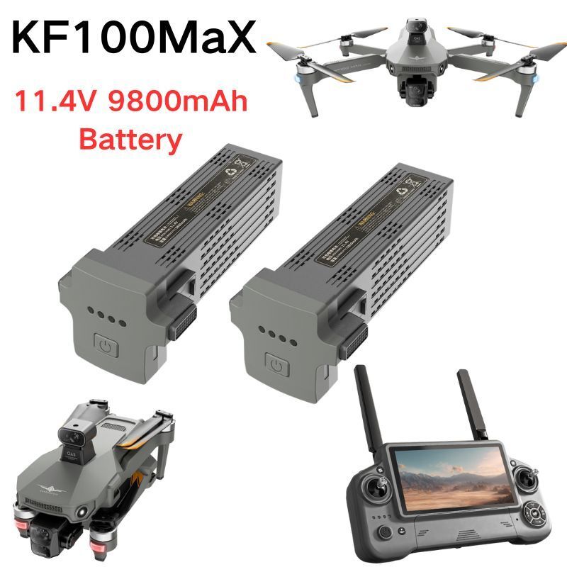 KF100 MAX RC Drone แบตเตอรี่เด - Drone Battery Lipo บทวิจารณ์และราคา