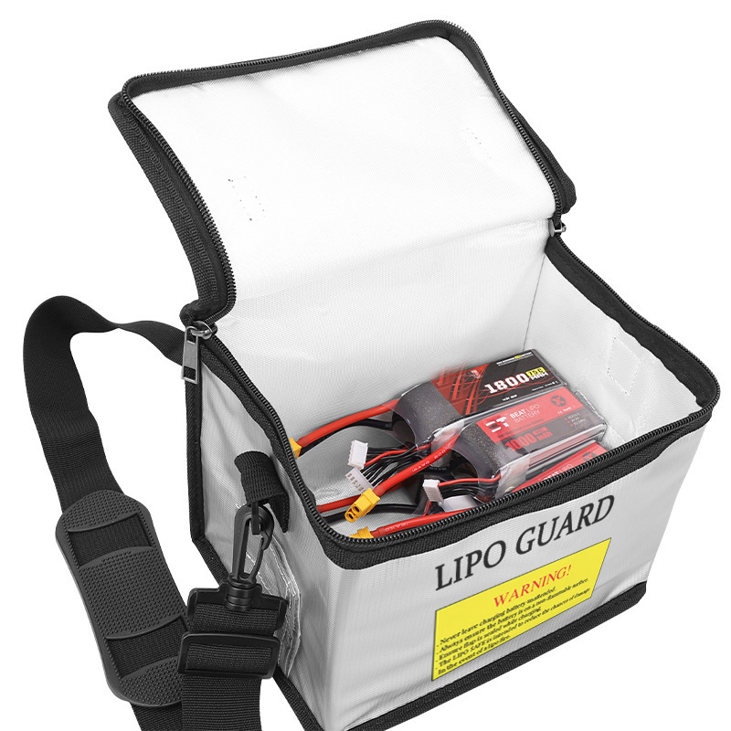 แบตเตอรี่ Lipo ความปลอดภัยกระเ - Drone Battery Bag บทวิจารณ์และราคา