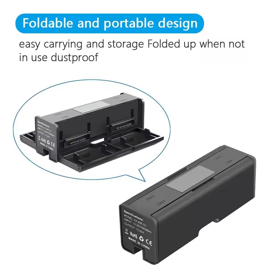 4 in 1 แบบพกพาพับชาร์จ Hub สํา - Drone Battery Smart บทวิจารณ์และราคา