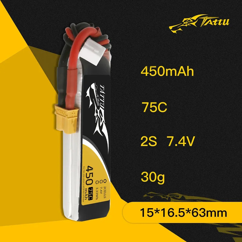 แบตเตอรี่ Tattu ใหม่450/500/55 - Drone Battery Plate บทวิจารณ์และราคา
