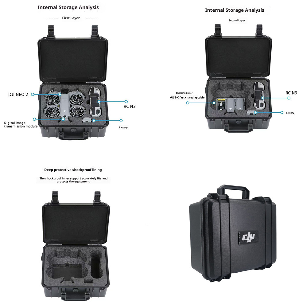 เหมาะสำหรับเคสป้องกัน DJI NEO2 - Drone Battery Bag บทวิจารณ์และราคา